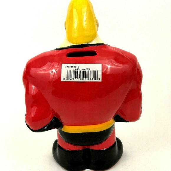 The Incredibles Ceramic Coin Bank Walt Disney - Picture 3 of 6